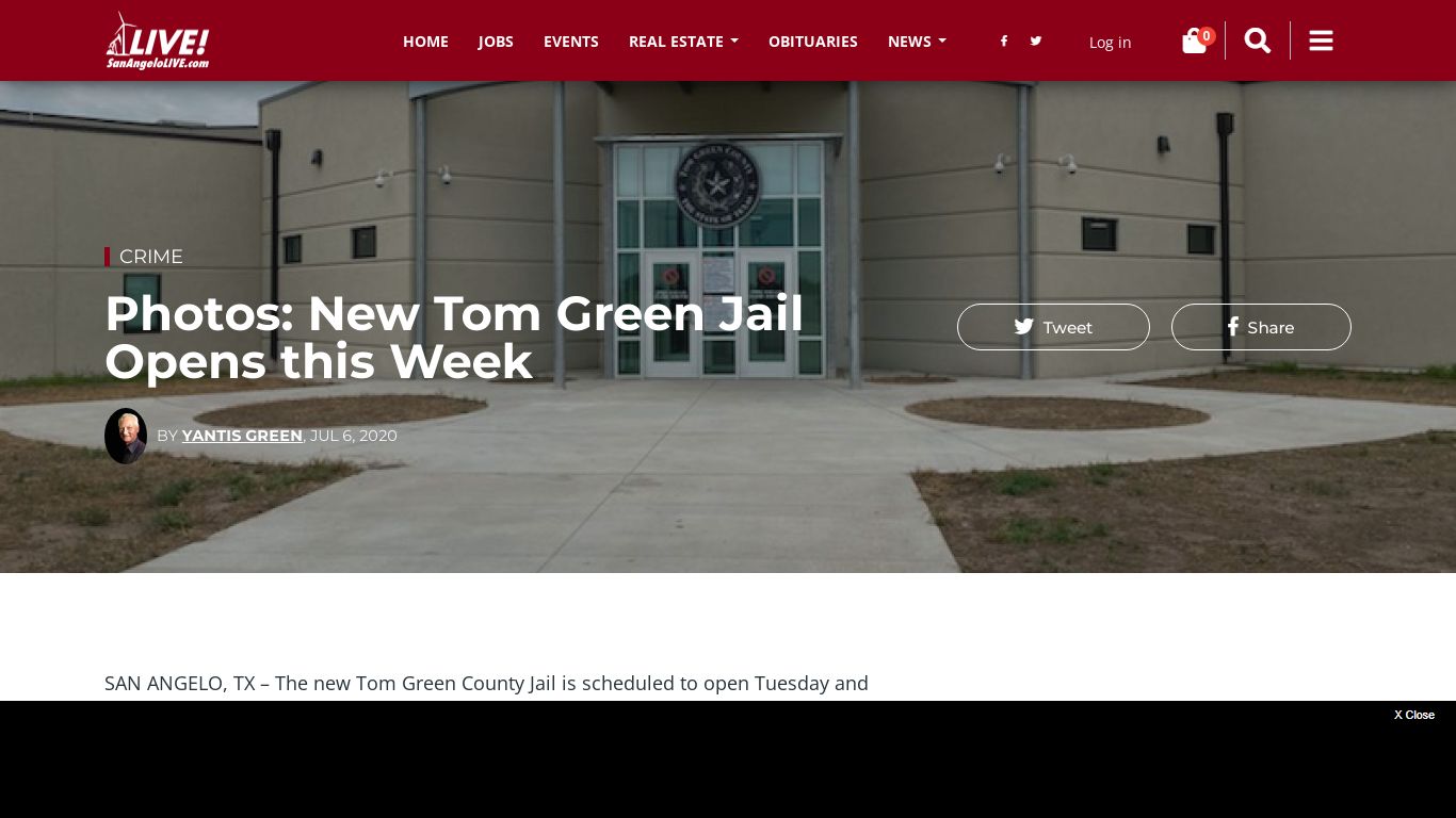 Photos: New Tom Green Jail Opens this Week - San Angelo LIVE!